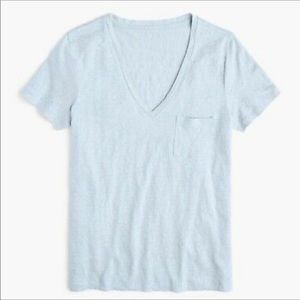 J-crew Linen V-neck